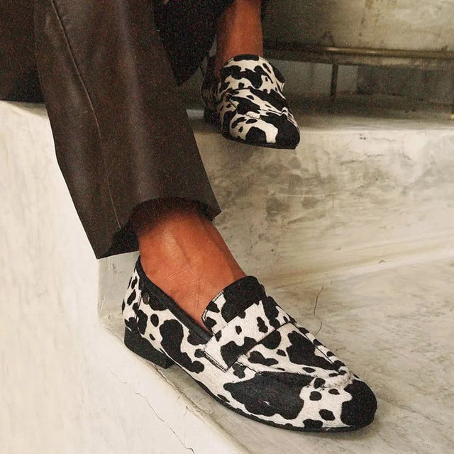 Hadley | Elegant Djurmönstrade Loafers