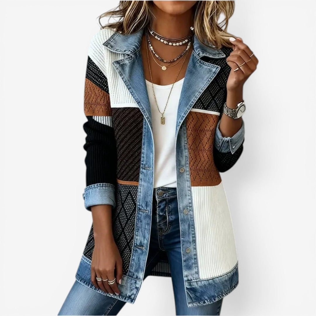 Bethany | Elegant Lagerkrage Knappjacka