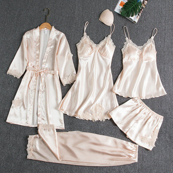 Lorelei | Elegant Lace-Trimmed Pajamaset