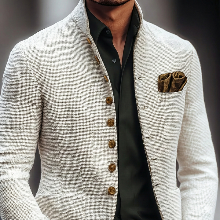 Harold | Raffinerad Enknäppt Cardigan