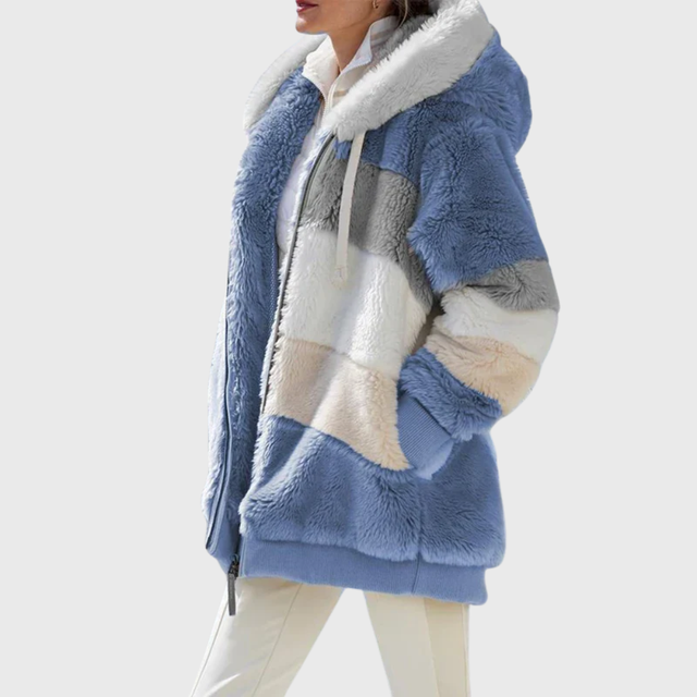 Sofia | Elegant Multicolor Varm Pufferjacka