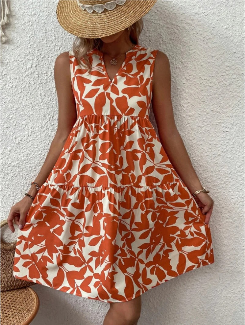 Sonia | Boho Blommig Klänning