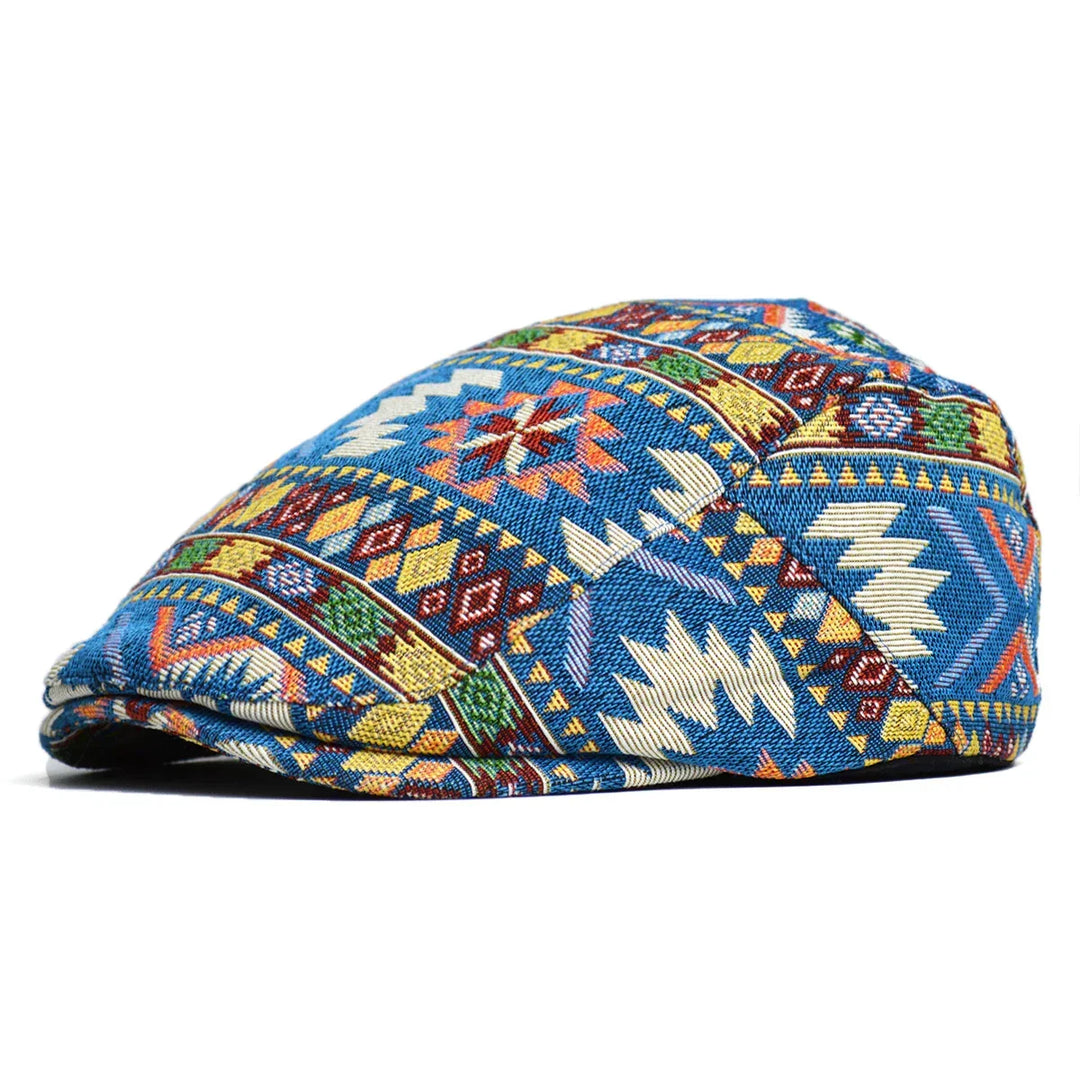 Dylan | Färgglad Vintage Aztec Kepa