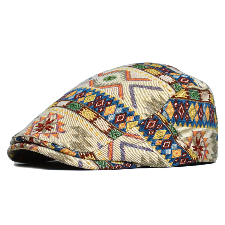 Dylan | Färgglad Vintage Aztec Kepa