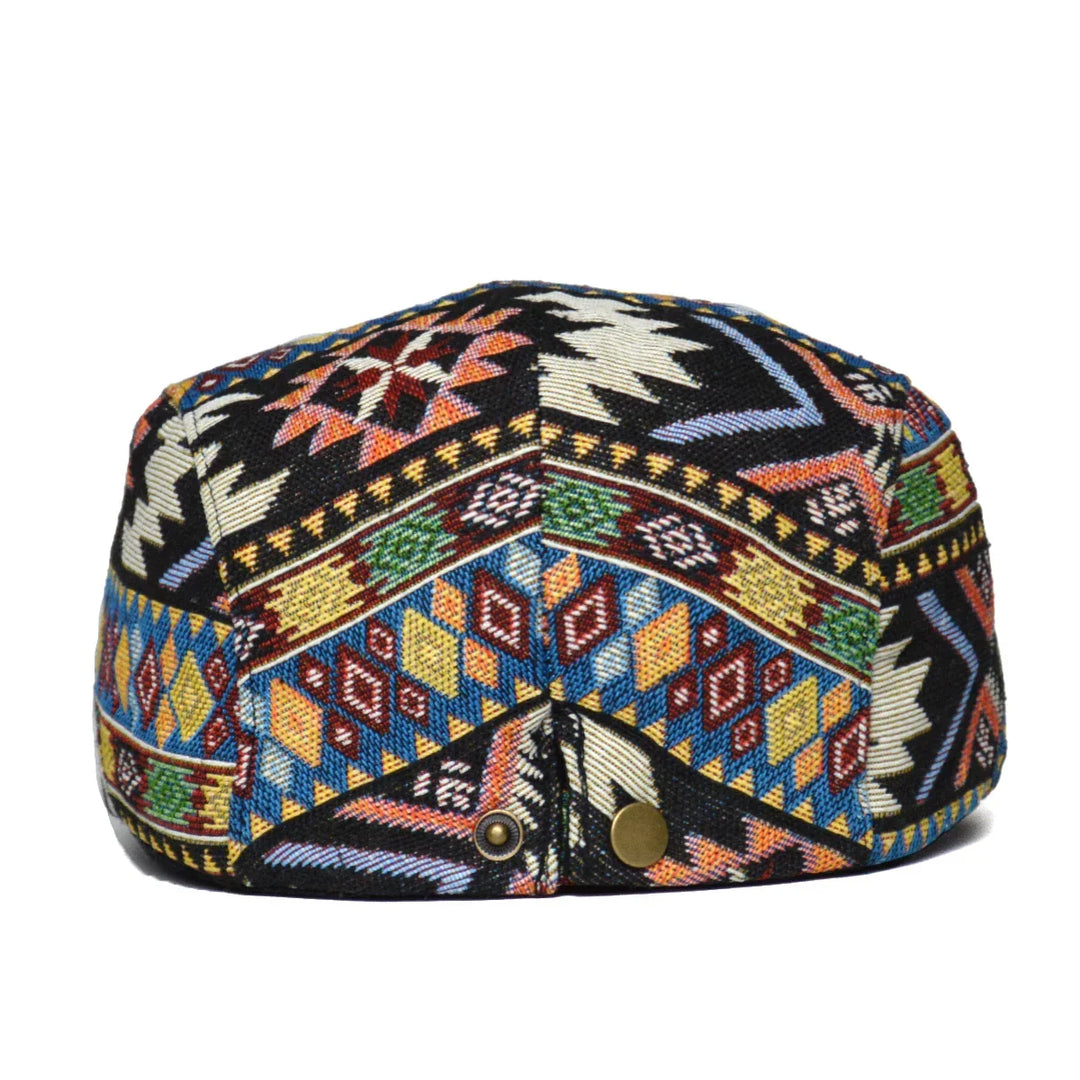 Dylan | Färgglad Vintage Aztec Kepa