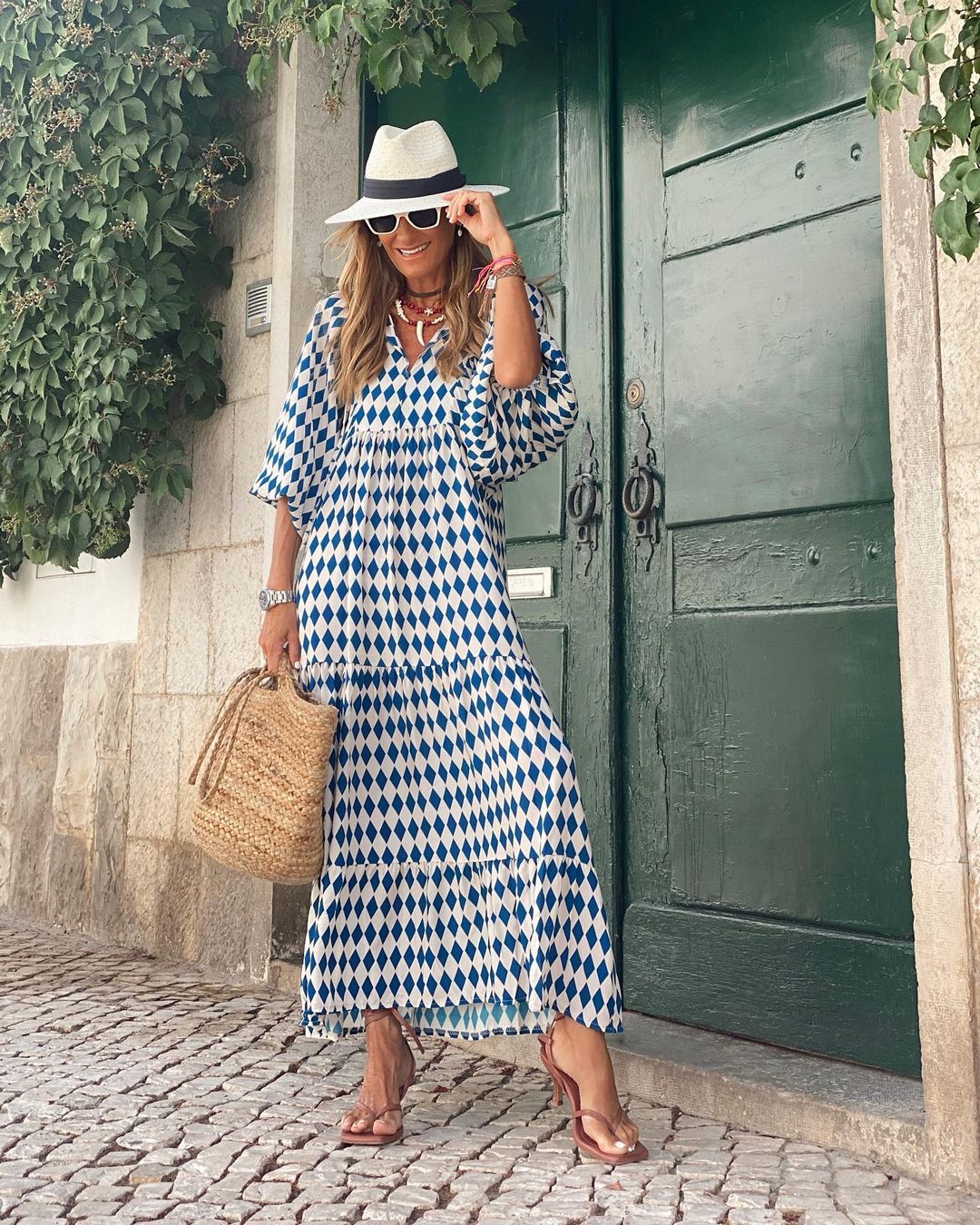 Cora | Boho Maxi Klänning