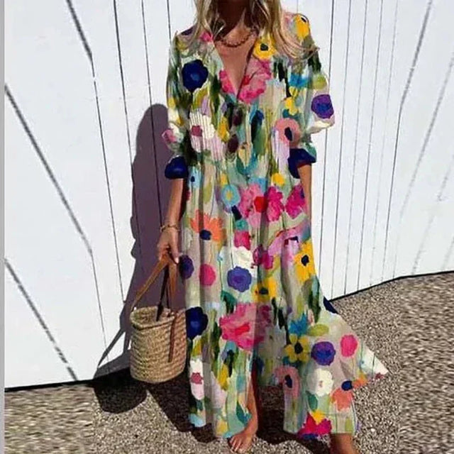 Rimmey | Elegant Bred Boho Klänning