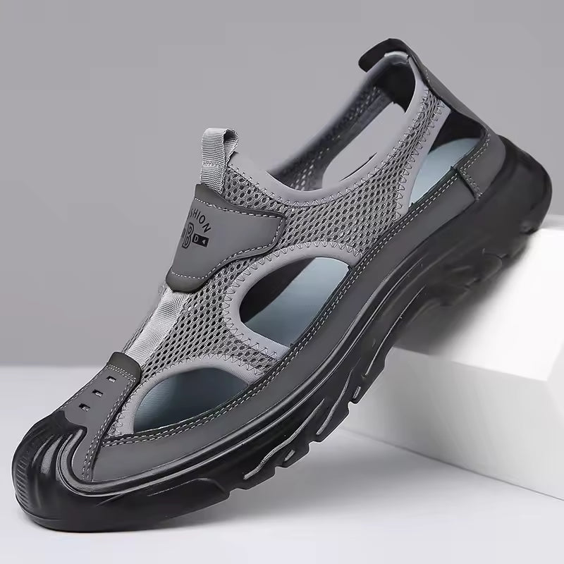 Roland | Premium Slip-On Sandaler med Stängd Tå