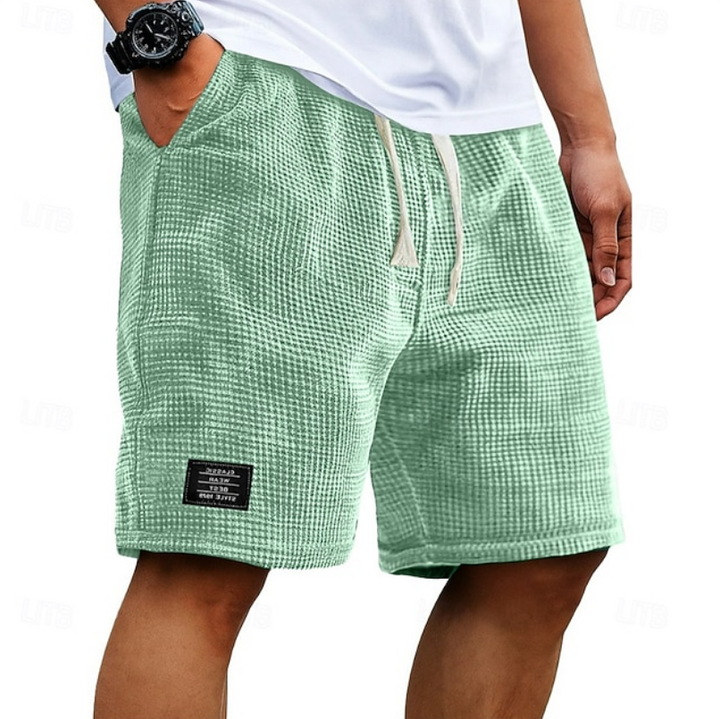 Steven | Avslappnade Vaffel Sommarshorts