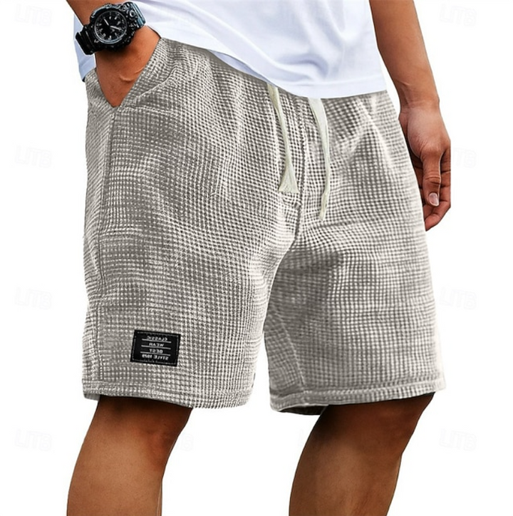 Steven | Avslappnade Vaffel Sommarshorts