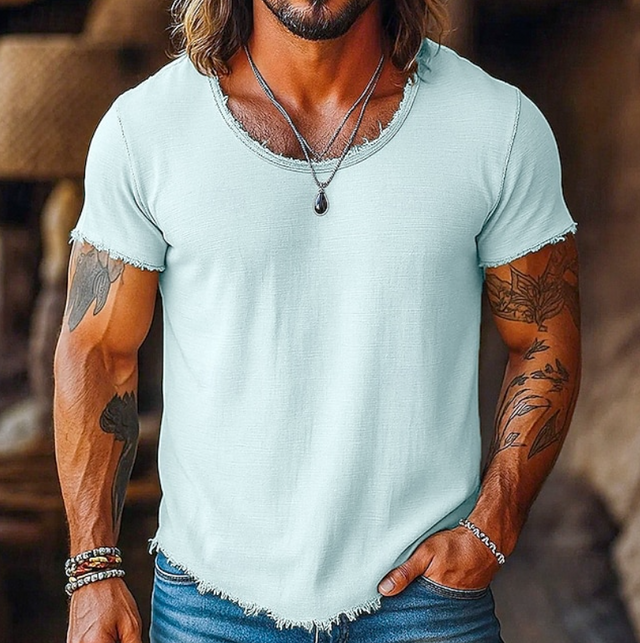 Grayson | Avslappnad Crew Neck T-shirt