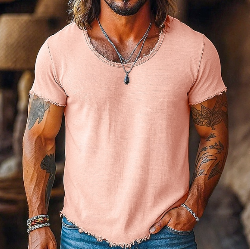 Grayson | Avslappnad Crew Neck T-shirt