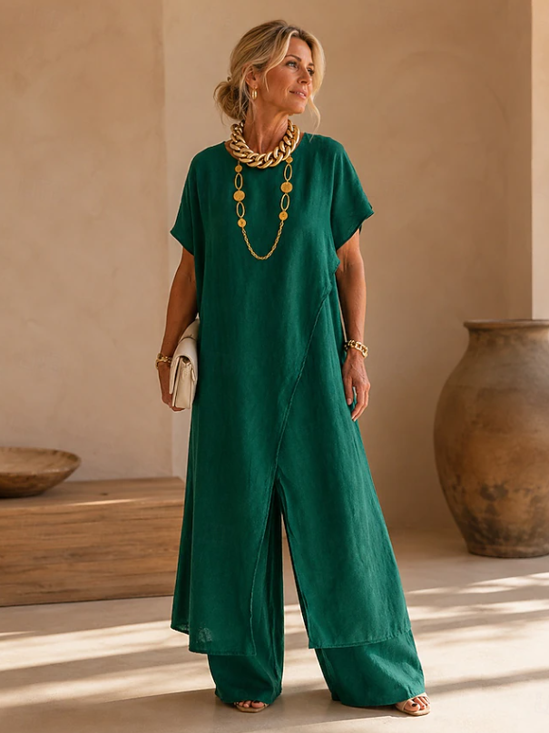 Amelia | Avslappnad Jumpsuit med Vida Ben