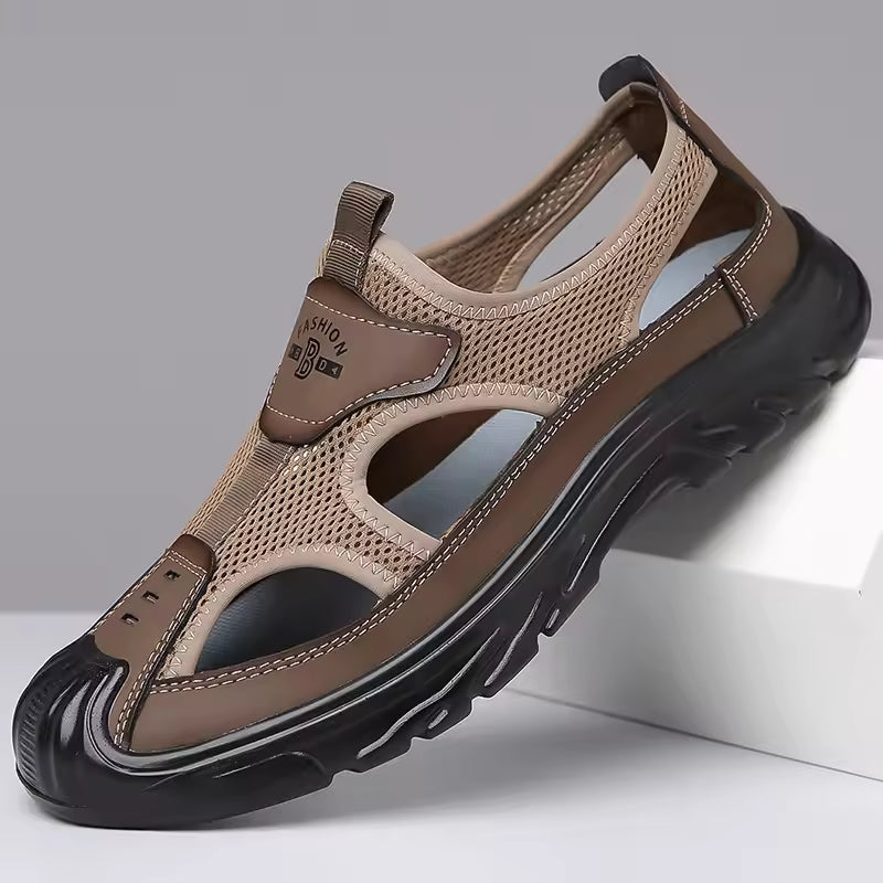 Roland | Premium Slip-On Sandaler med Stängd Tå
