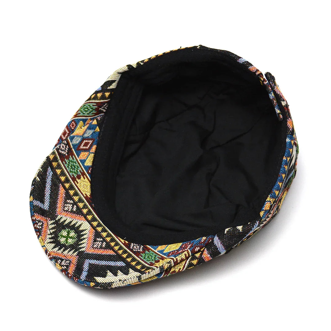 Dylan | Färgglad Vintage Aztec Kepa