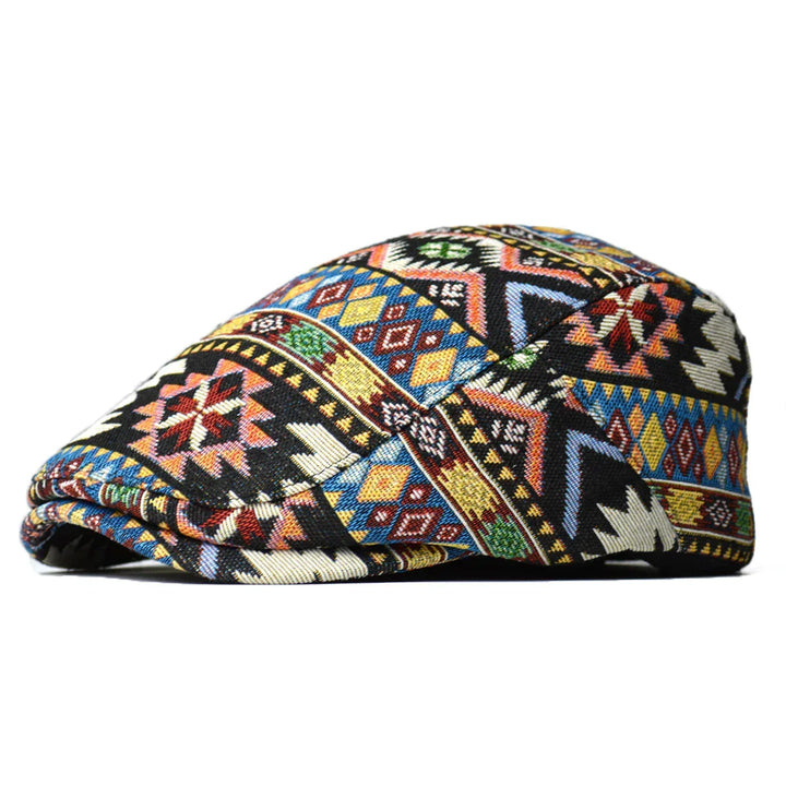 Dylan | Färgglad Vintage Aztec Kepa
