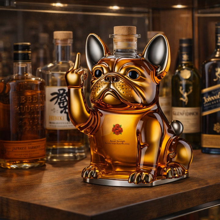 Dean | Whiskyflaska Hunddesign