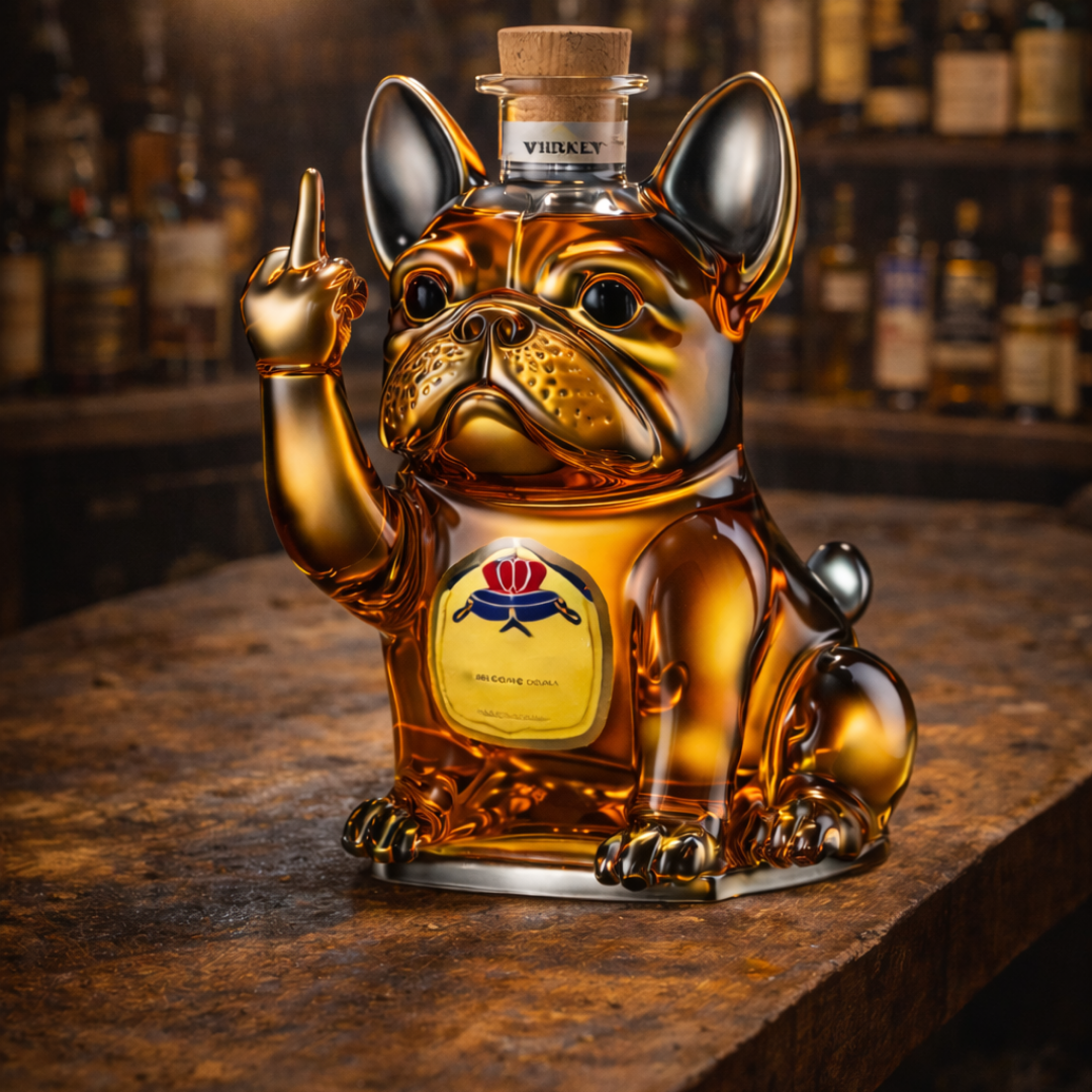 Dean | Whiskyflaska Hunddesign