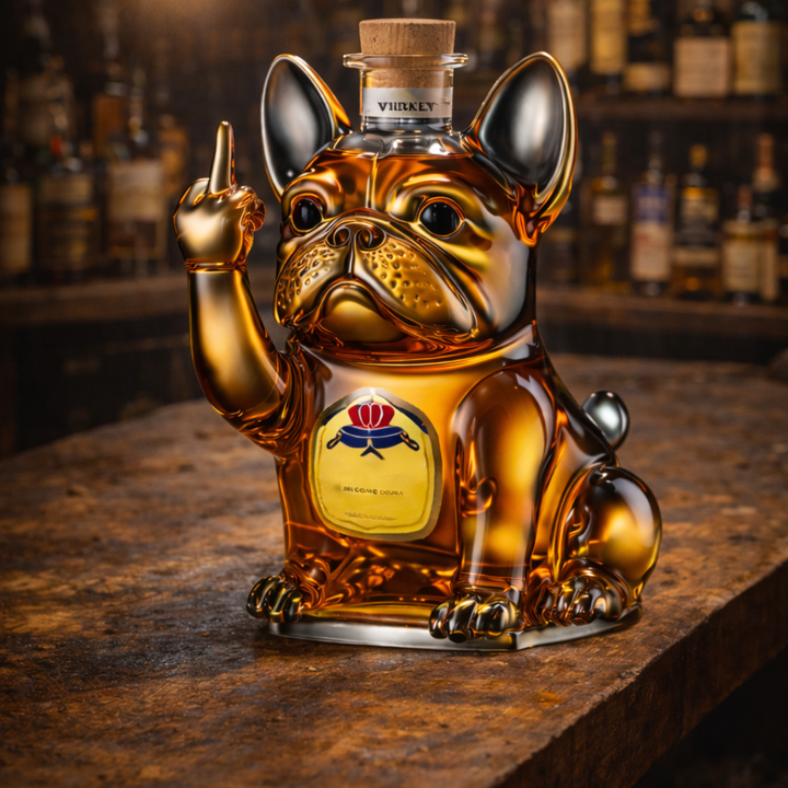 Dean | Whiskyflaska Hunddesign
