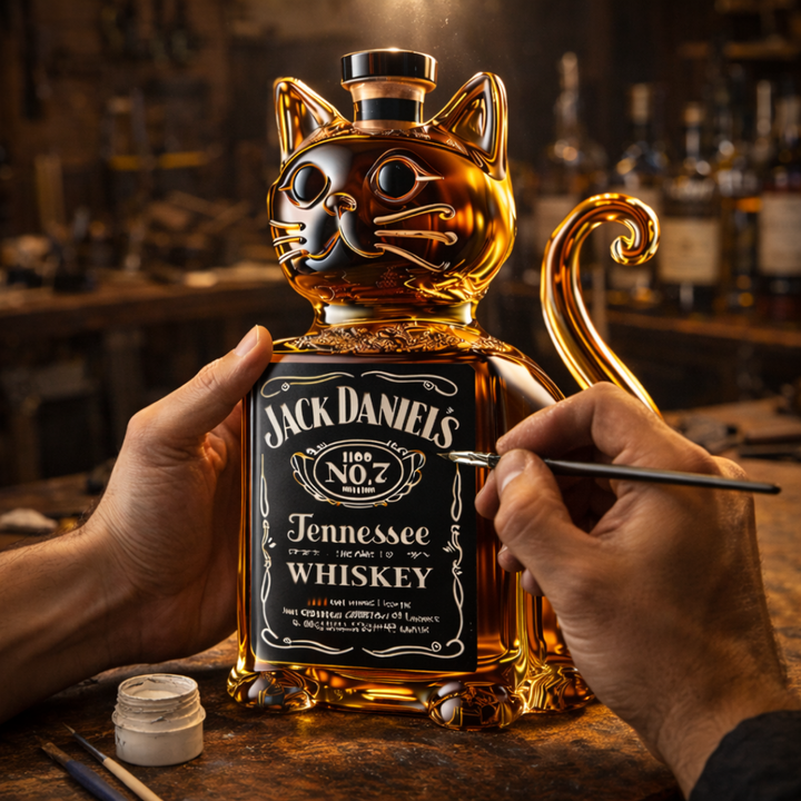 Randy | Whiskyflaska Kattdesign
