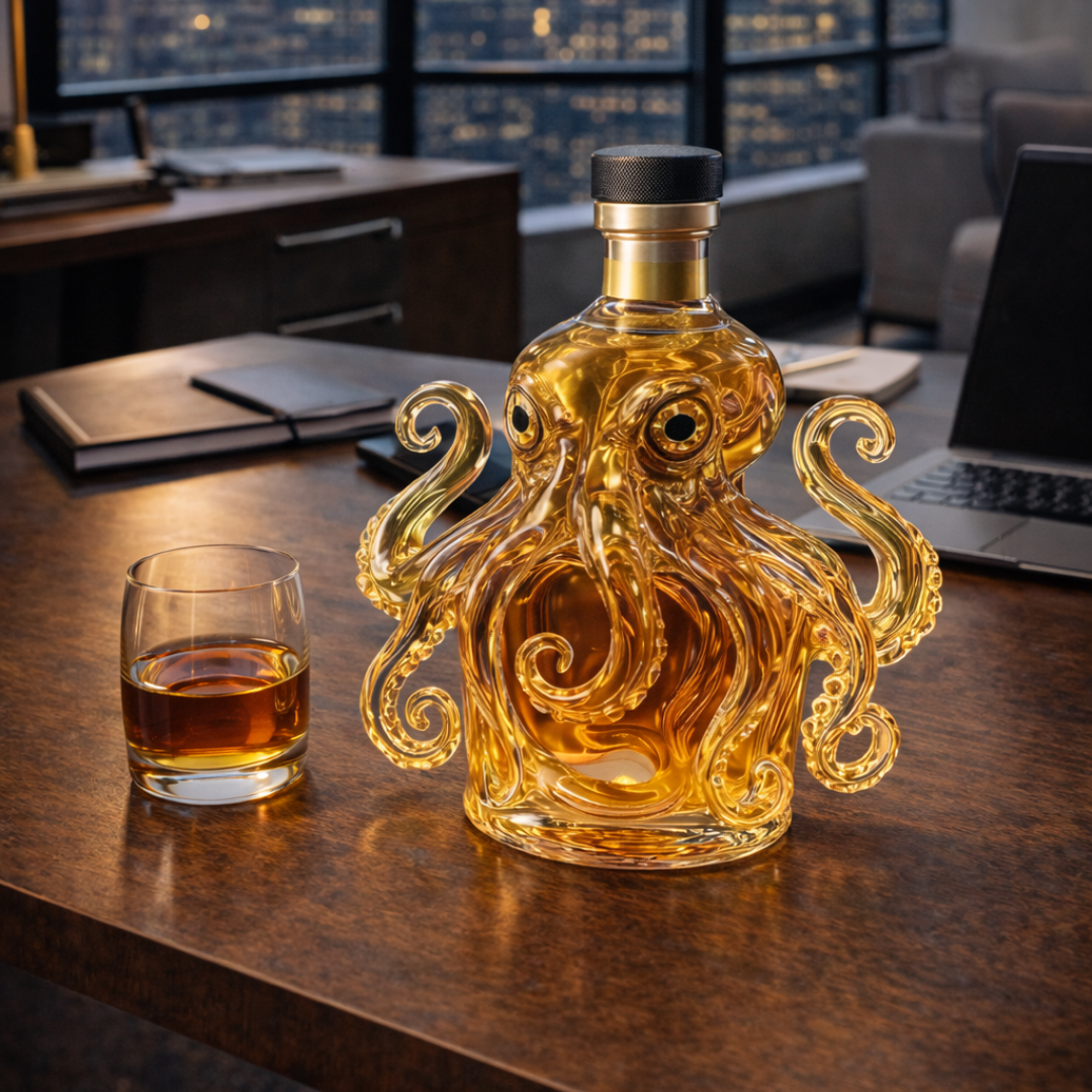 Dale | Whiskyflaska Bläckfiskdesign