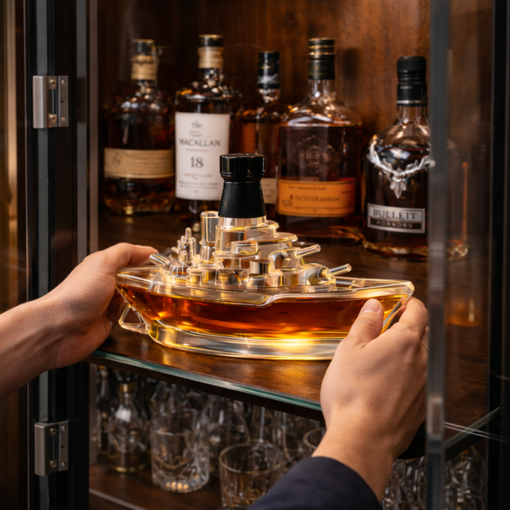 Travis | Whiskyflaska Marin Skeppsdesign