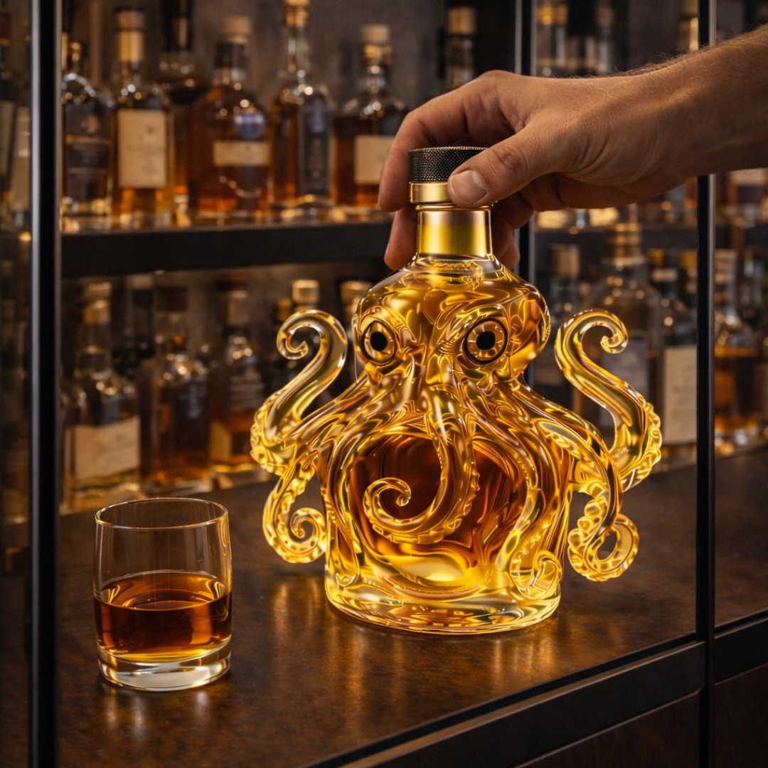 Dale | Whiskyflaska Bläckfiskdesign