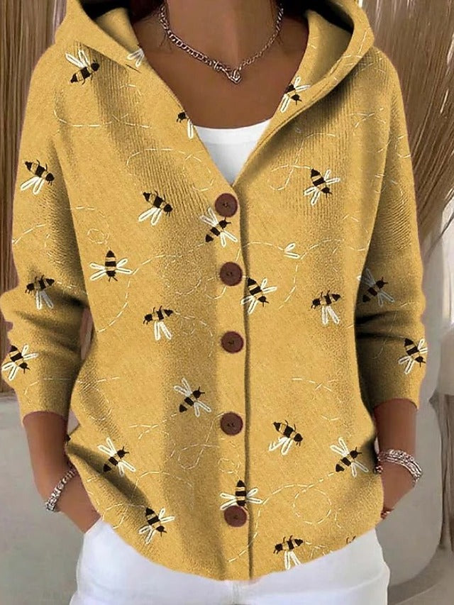 Jenna | Elegant Knapp-Hoodie
