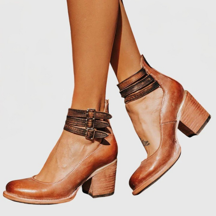 Hannah | Elegant Triple Ankelremmar Klackar