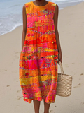 Rue™ | Sunset Midi Klänning