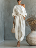 Primula | Elegant Off-Shoulder 2-Dels Set