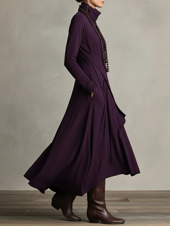 Sierra | Elegant Höghalss Maxiklänning