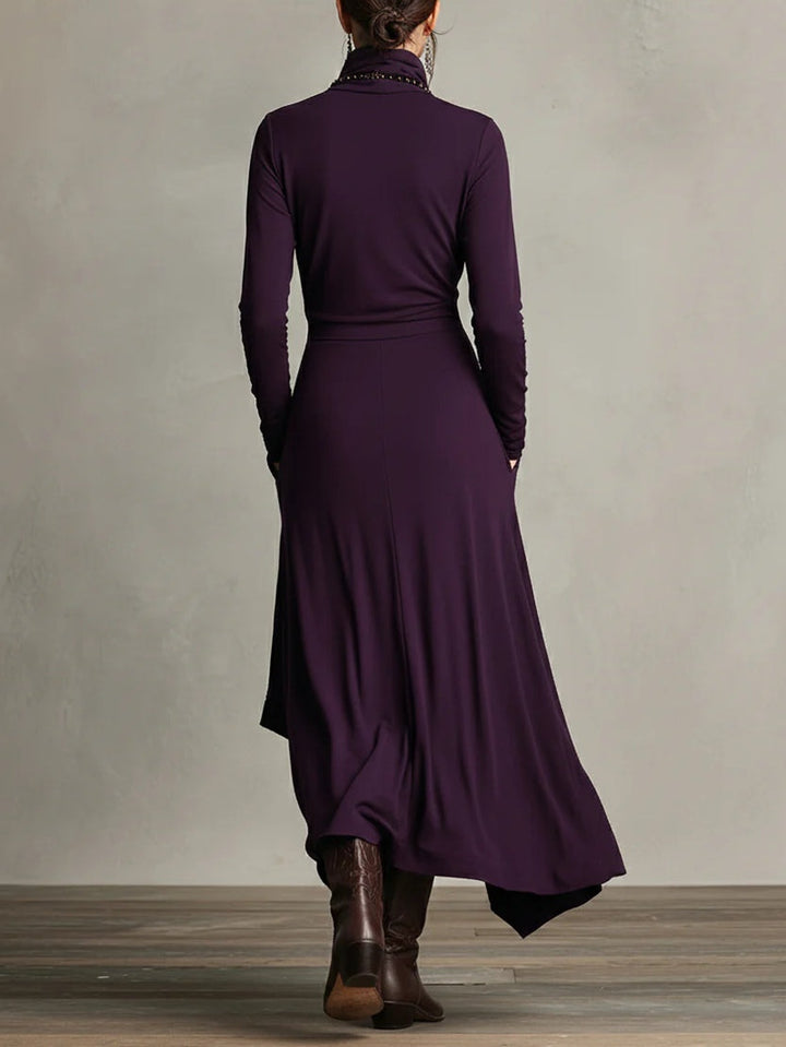 Sierra | Elegant Höghalss Maxiklänning