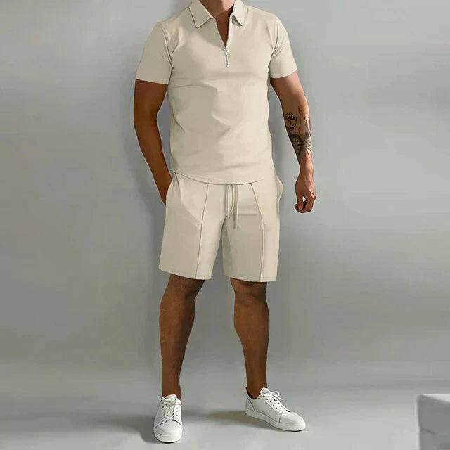 Jacob | Raffinerad Polo och Skräddarsydda Shorts Set