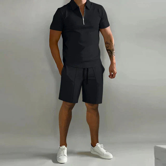 Jacob | Raffinerad Polo och Skräddarsydda Shorts Set