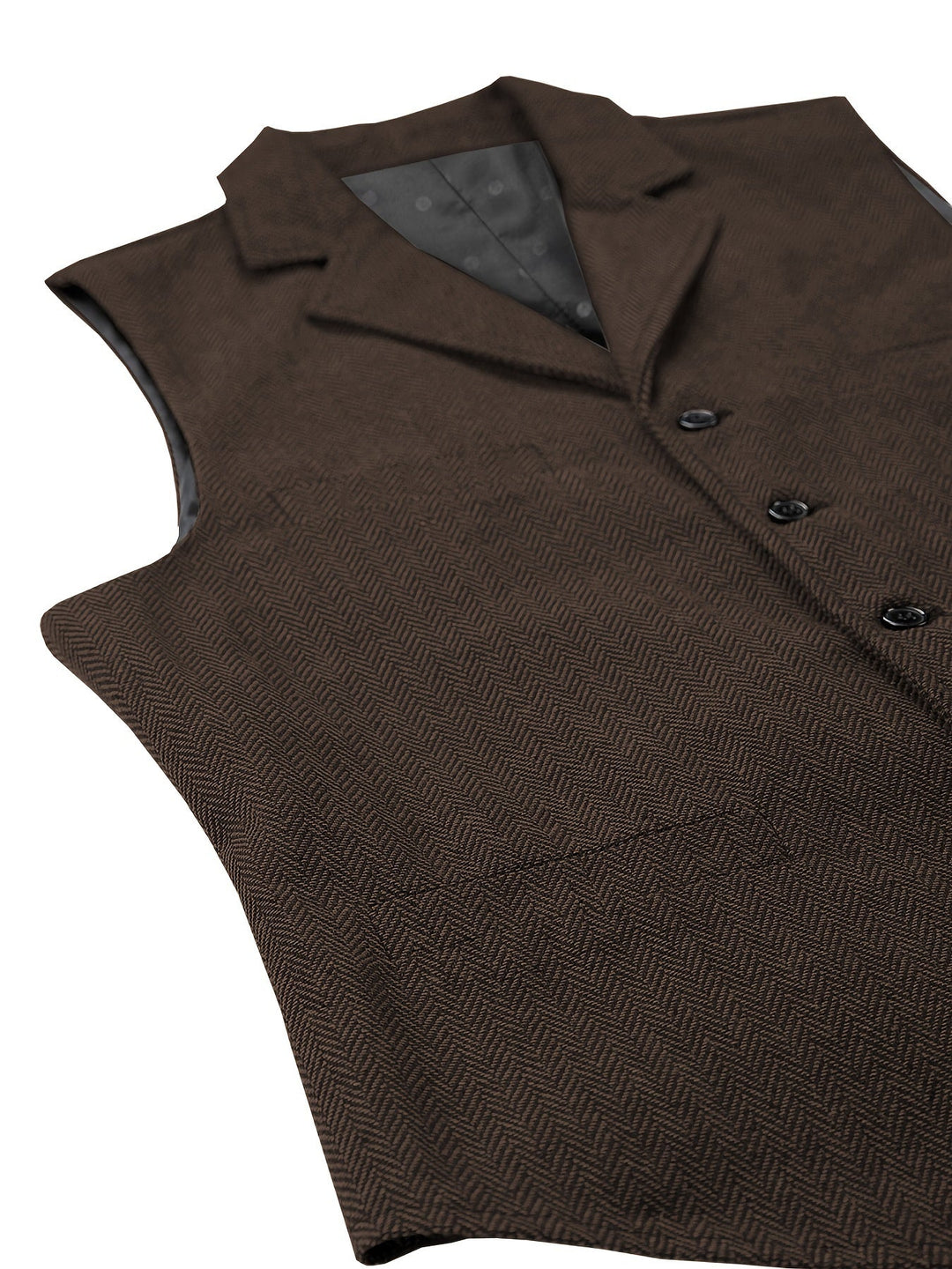 Byron | Raffinerad Herringbone Västar