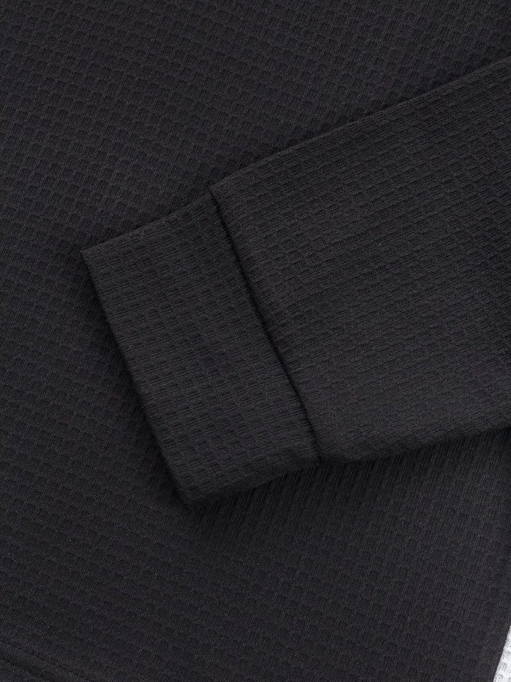 Curtis | Texturerad långärmad Henley