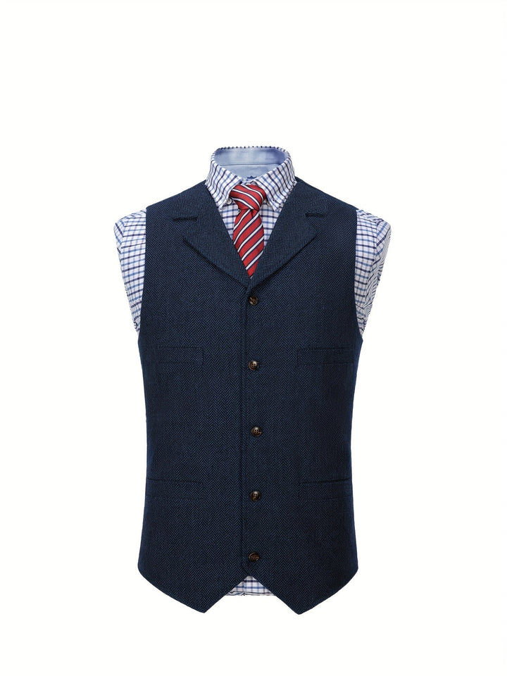 Colton | Heritage Herringbone Västen