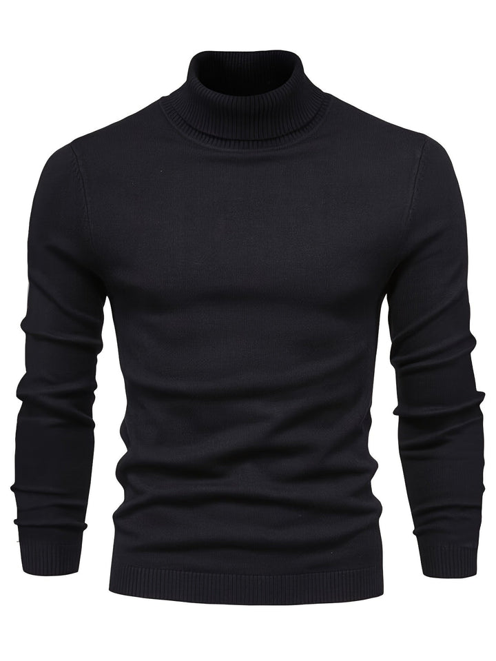 Malcolm | Klassisk Mock-Neck Tröja