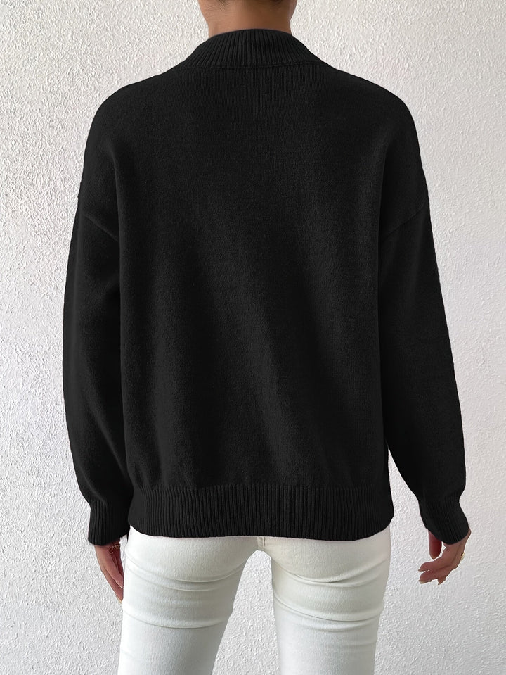 Lorelei | Finstämd Mock Neck Tröja