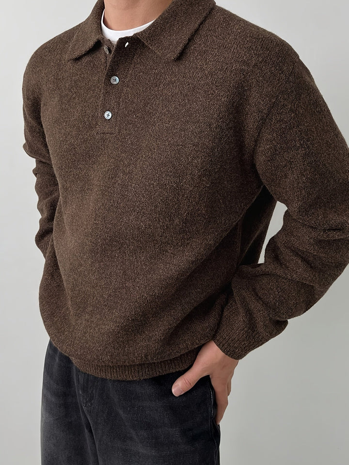 Landon | Raffinerad Polo Krage Tröja