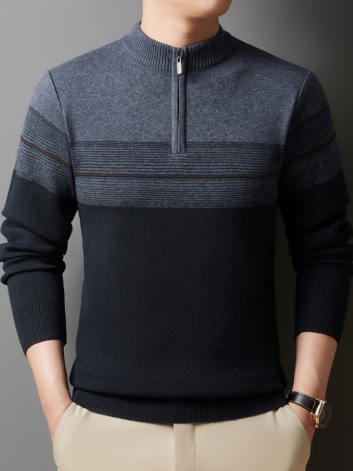 Oscar | Zip-Neck Tröja