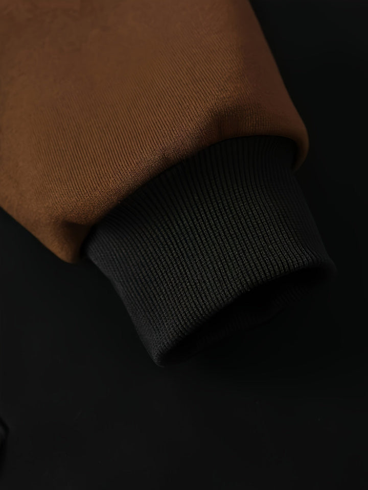 Cedric | Färgblock Zip-Up Hoodie