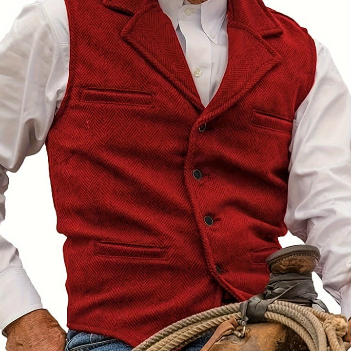 Colton | Heritage Herringbone Västen