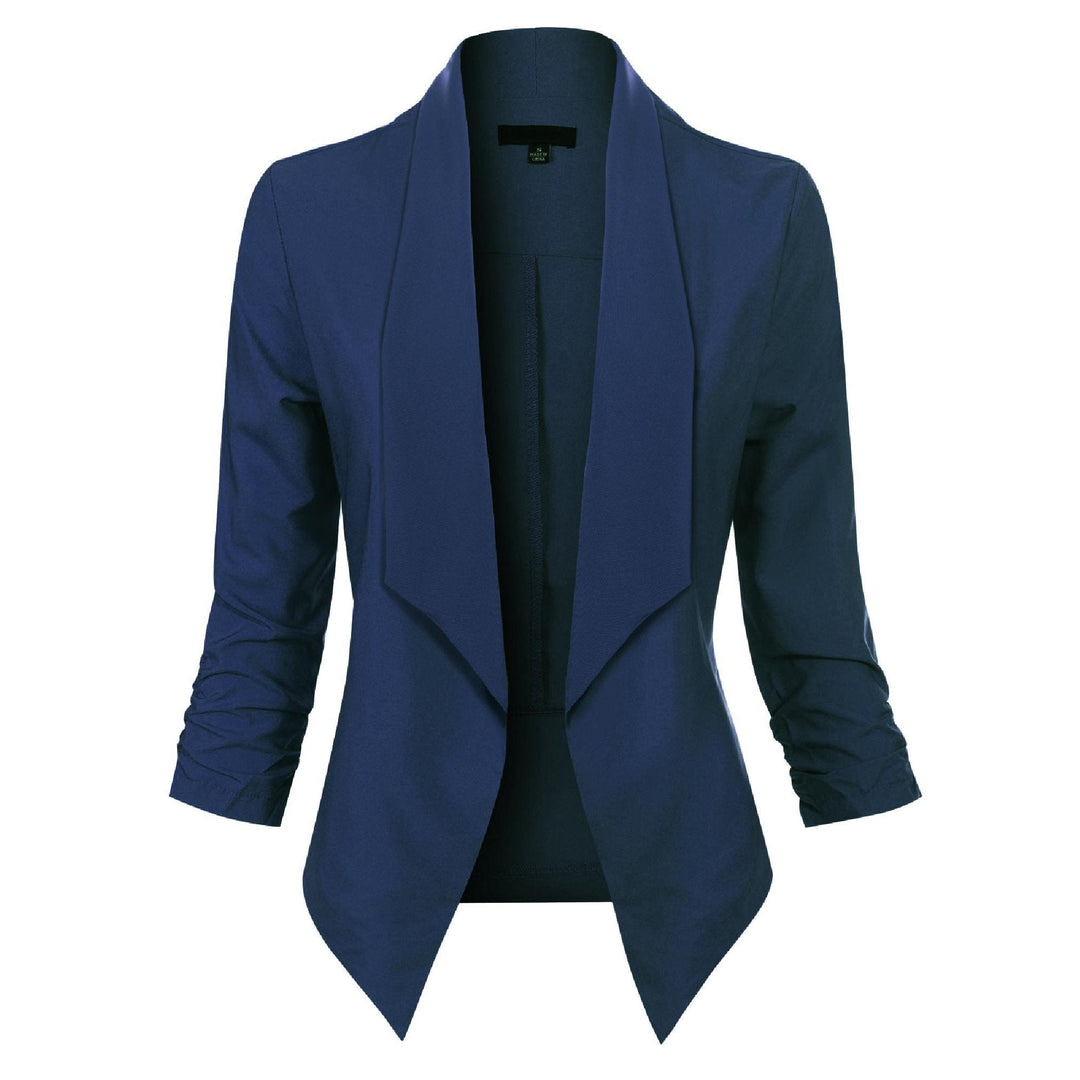 Penelope | Öppen Framskjutande Draperad Blazer