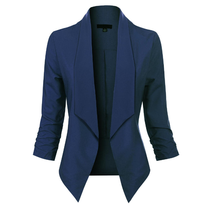 Penelope | Öppen Framskjutande Draperad Blazer