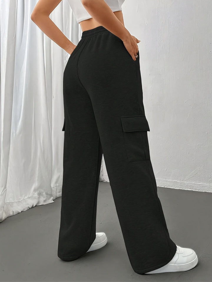 Ruth | Avslappnade Cargo Sweatpants