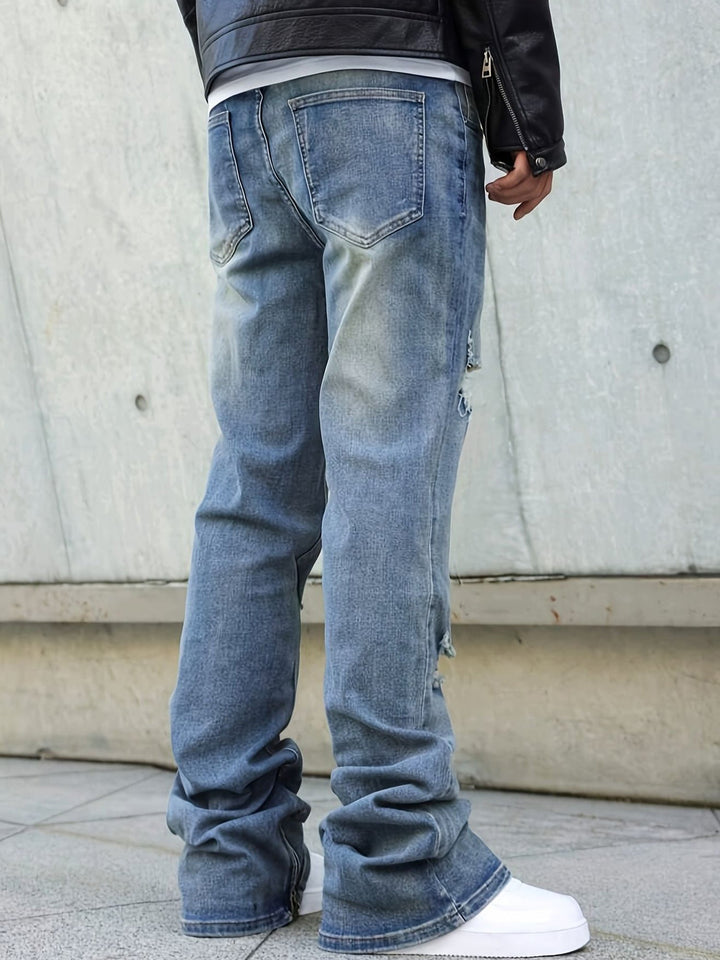 Easton | Avslappnade raka jeans