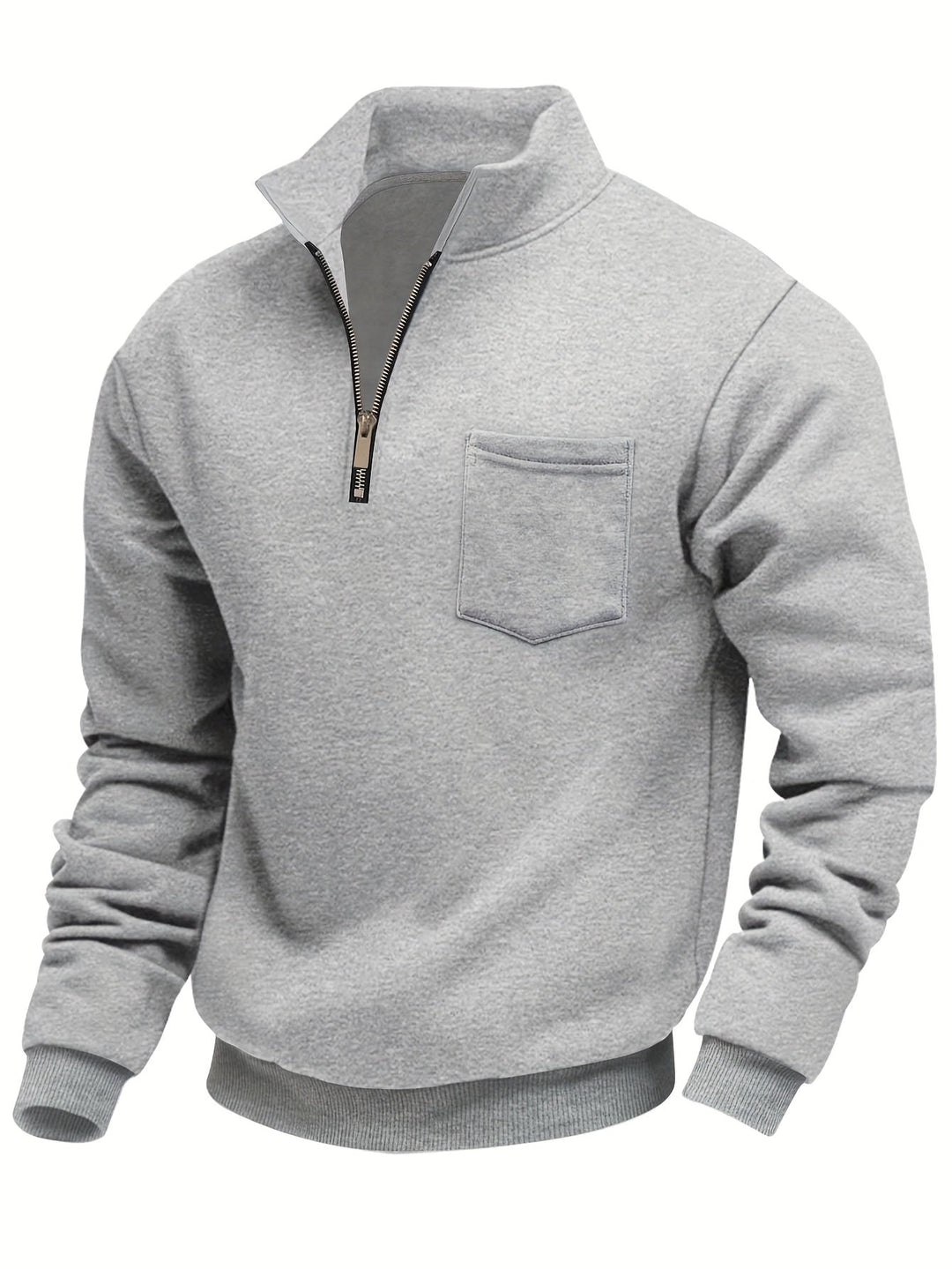 Emmett | Raffinerad Halv-Zip Pullover