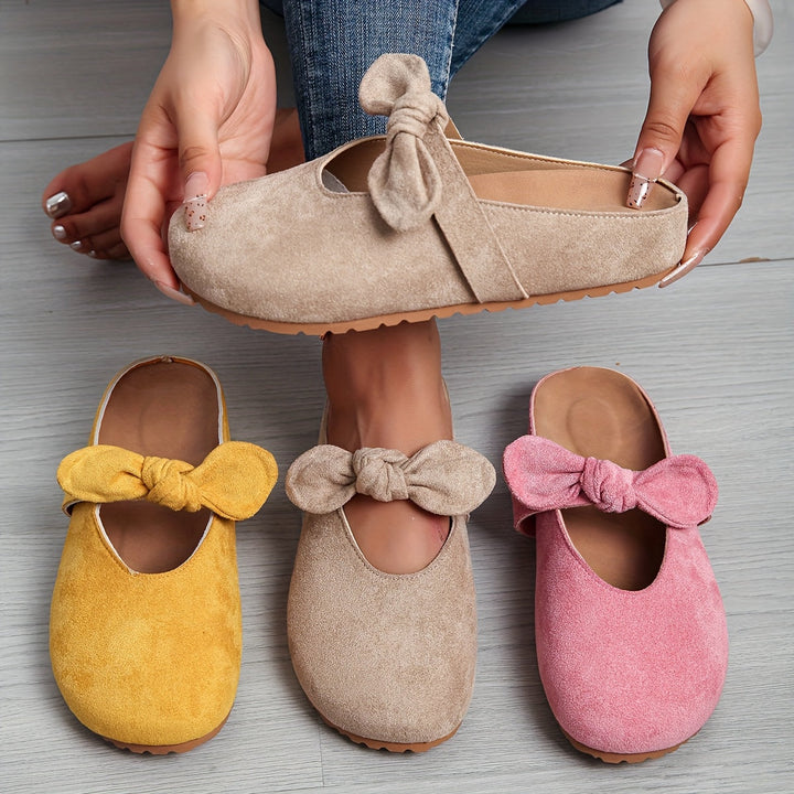 Whitney | Mjuk Båge Slip-On Mules